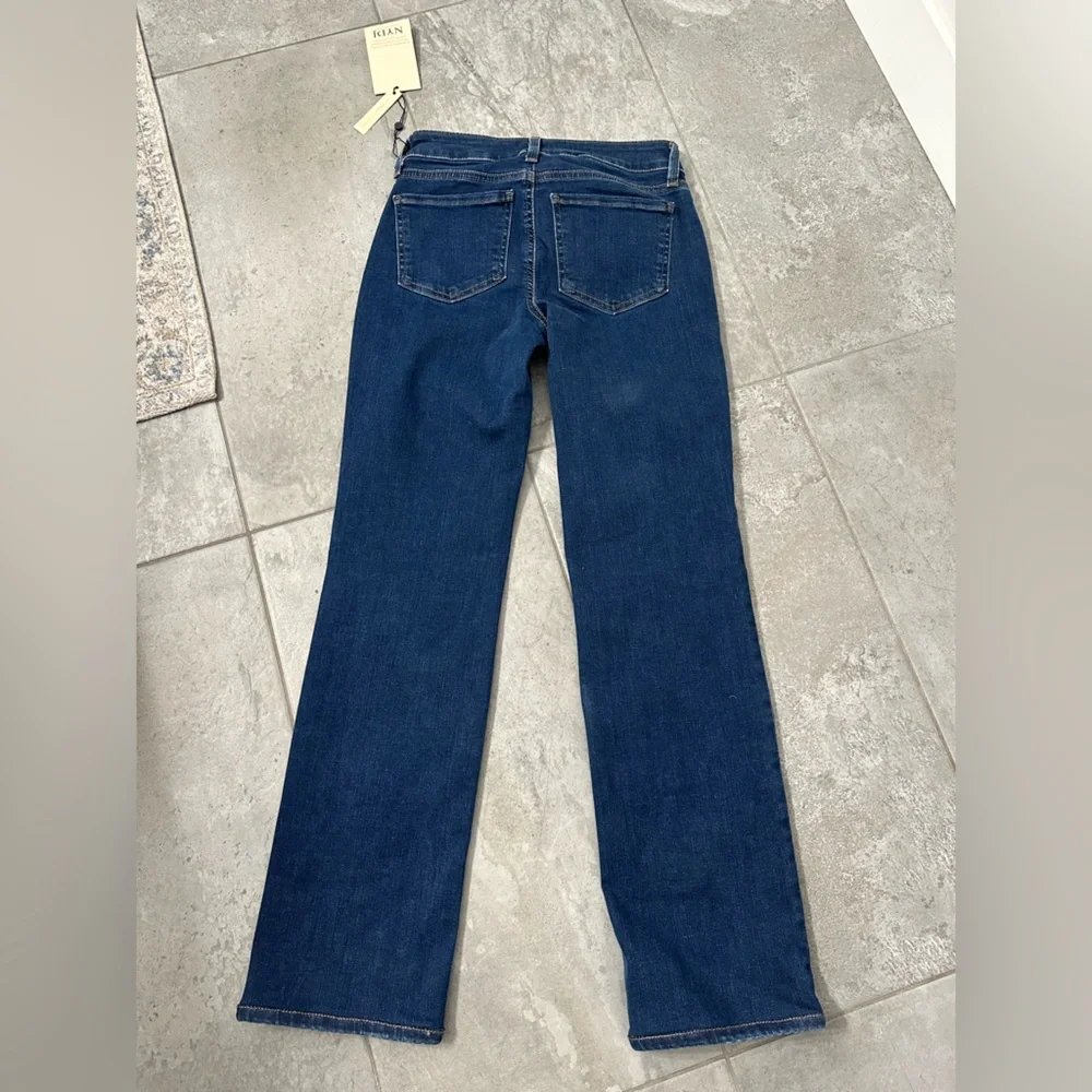 NYDJ Dark Blue Straight Leg Jeans - Picture 6 of 6